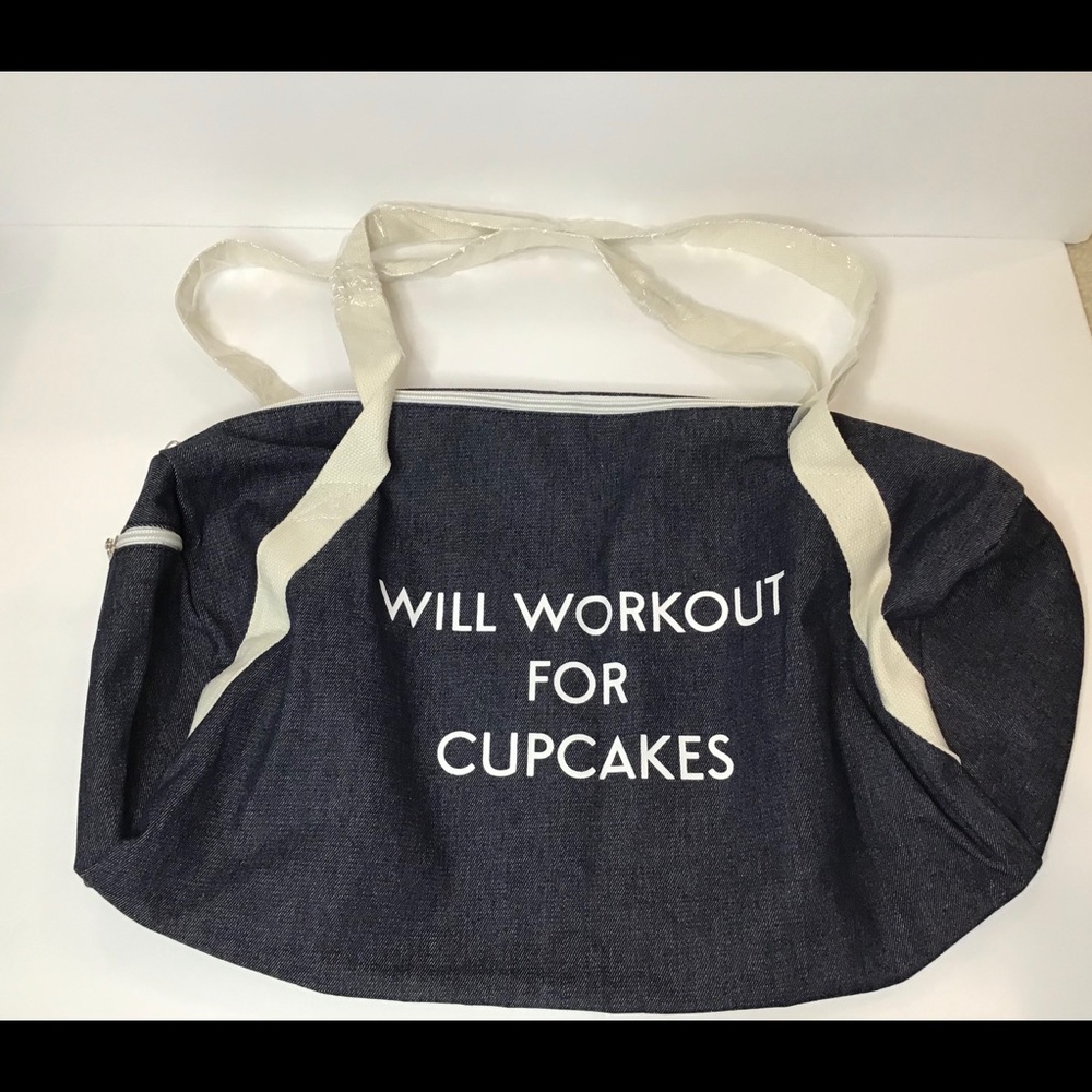 Denim Gym Bag